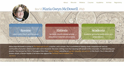 Desktop Screenshot of mariagwyn.com